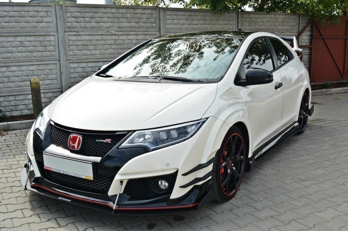Maxton Design - Racing Frontlippe V2 für HONDA CIVIC IX TYPE R - Aerowerk.