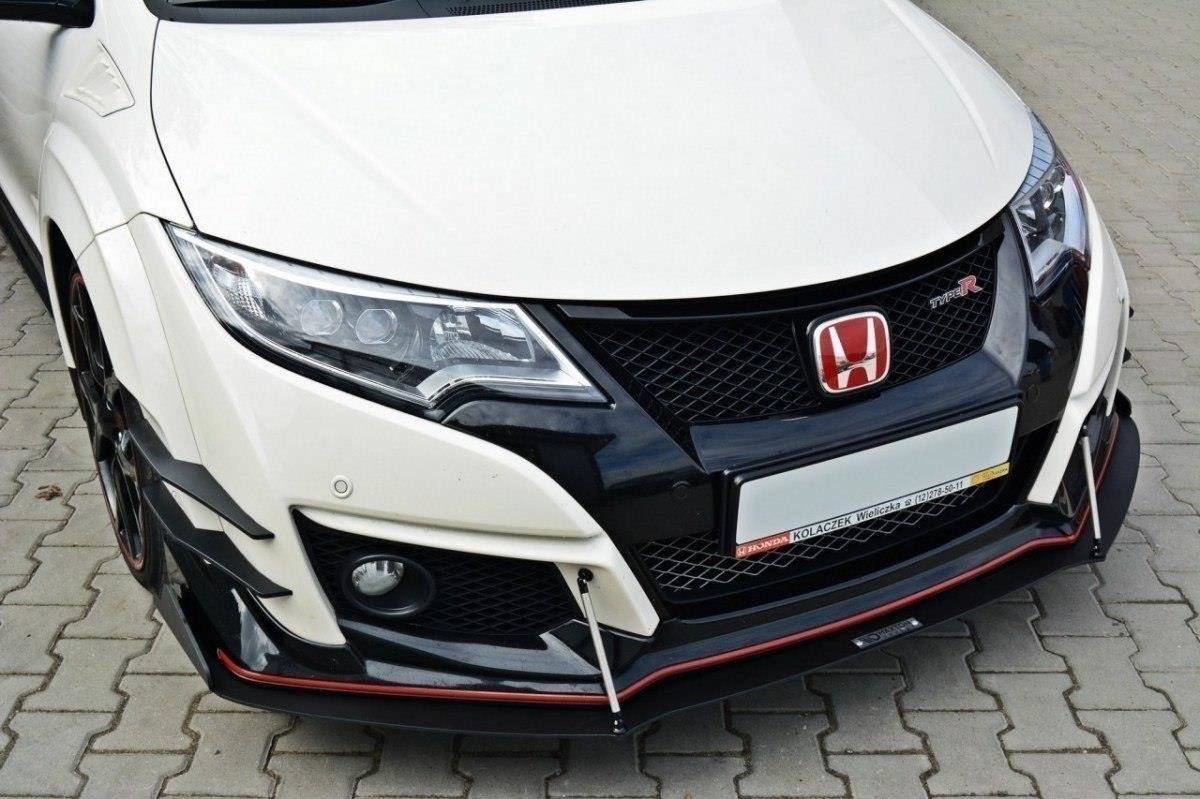 Maxton Design - Racing Frontlippe V2 für HONDA CIVIC IX TYPE R - Aerowerk.