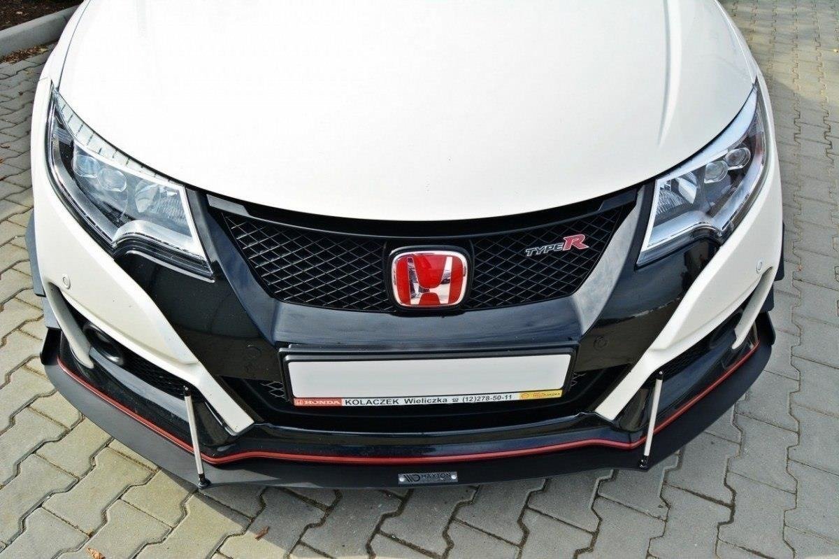 Maxton Design - Racing Frontlippe V2 für HONDA CIVIC IX TYPE R - Aerowerk.