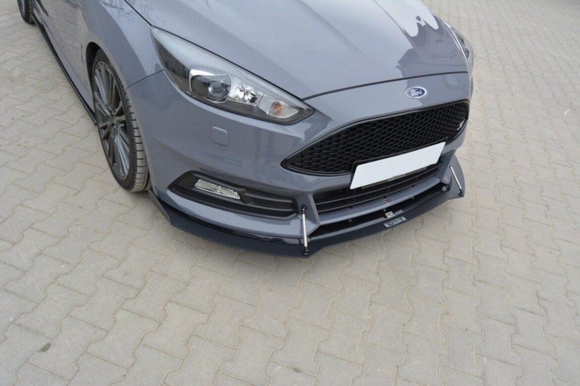 Racing Hybrid Cup Spoilerlippe Front Ansatz V.2 für Ford Focus ST Mk3 FL