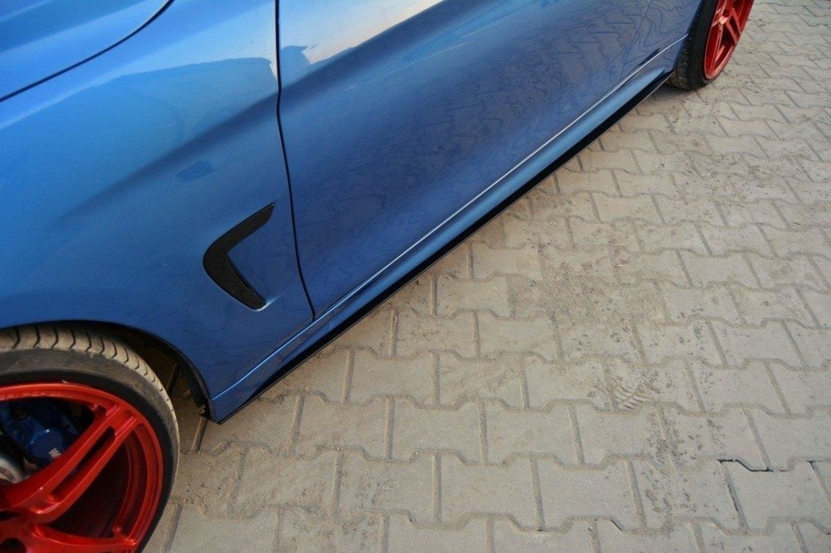 Maxton Design - Racing Seitenschweller Ansatz für BMW 4er Coupe / Gran Coupe / Cabrio M - Paket F32 / F36 / F33 - Aerowerk.