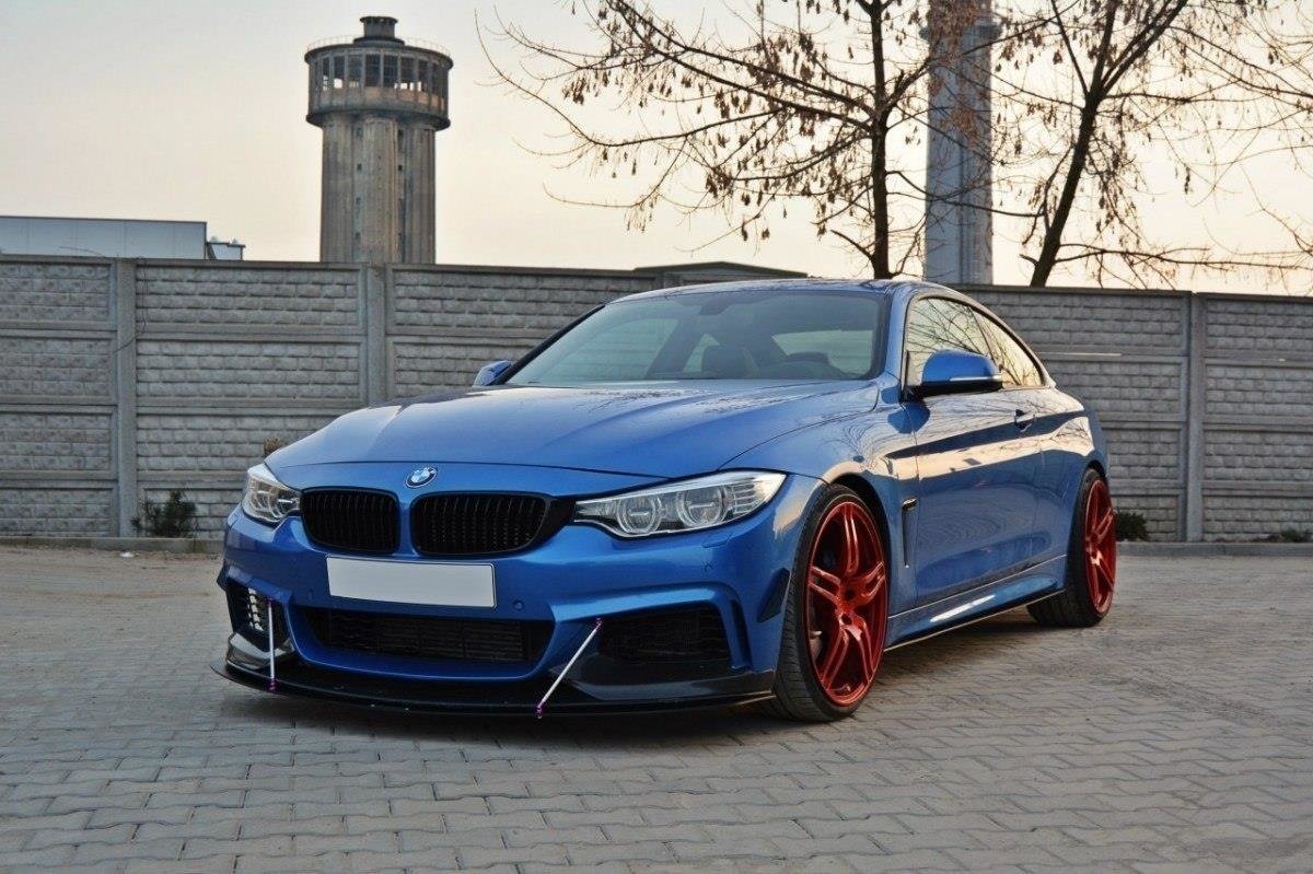 Maxton Design - Racing Seitenschweller Ansatz für BMW 4er Coupe / Gran Coupe / Cabrio M - Paket F32 / F36 / F33 - Aerowerk.