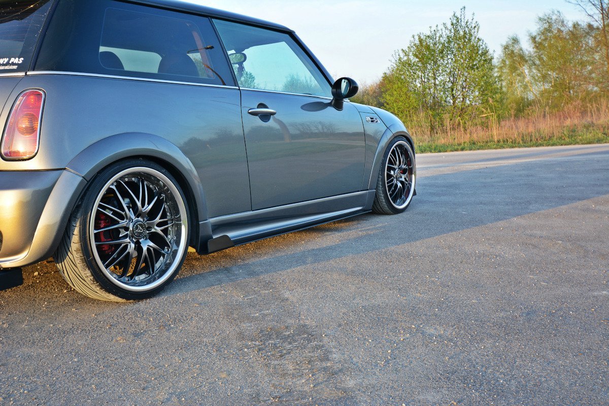 Maxton Design - Racing Seitenschweller Ansatz für MINI R53 COOPER S JCW - Aerowerk.