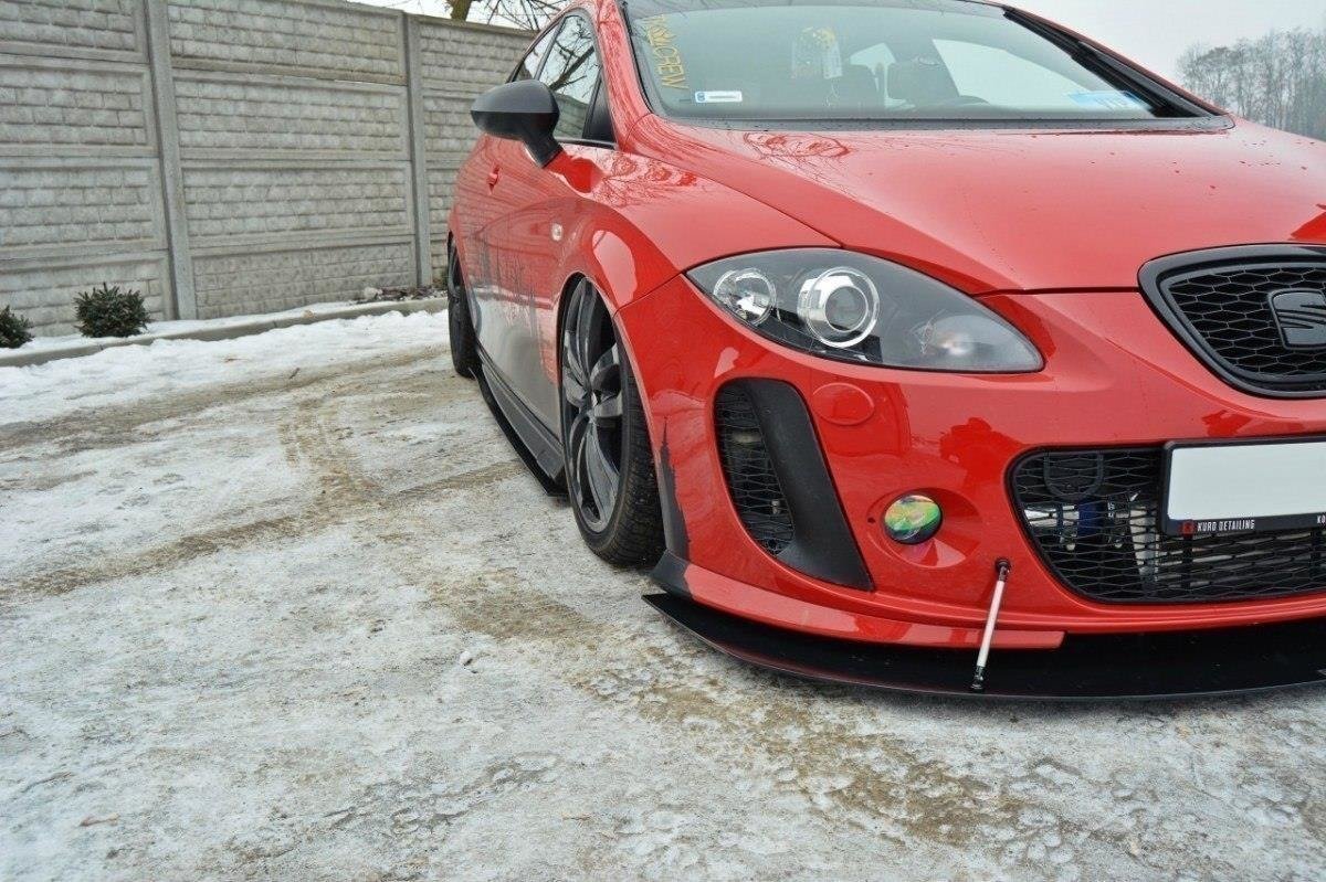Maxton Design - Racing Seitenschweller Ansatz für SEAT LEON MK2 MS DESIGN - Aerowerk.