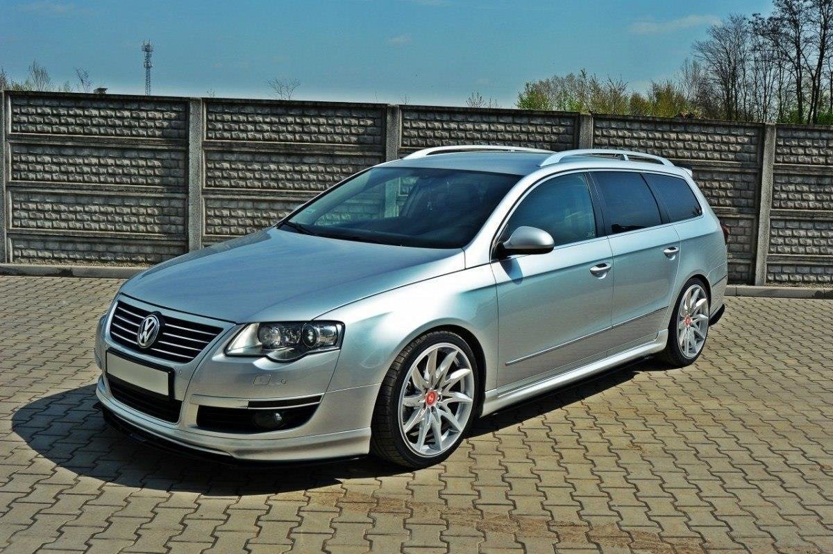 Maxton Design - Racing Seitenschweller Ansatz für VW PASSAT B6/B7 R - LINE - Aerowerk.