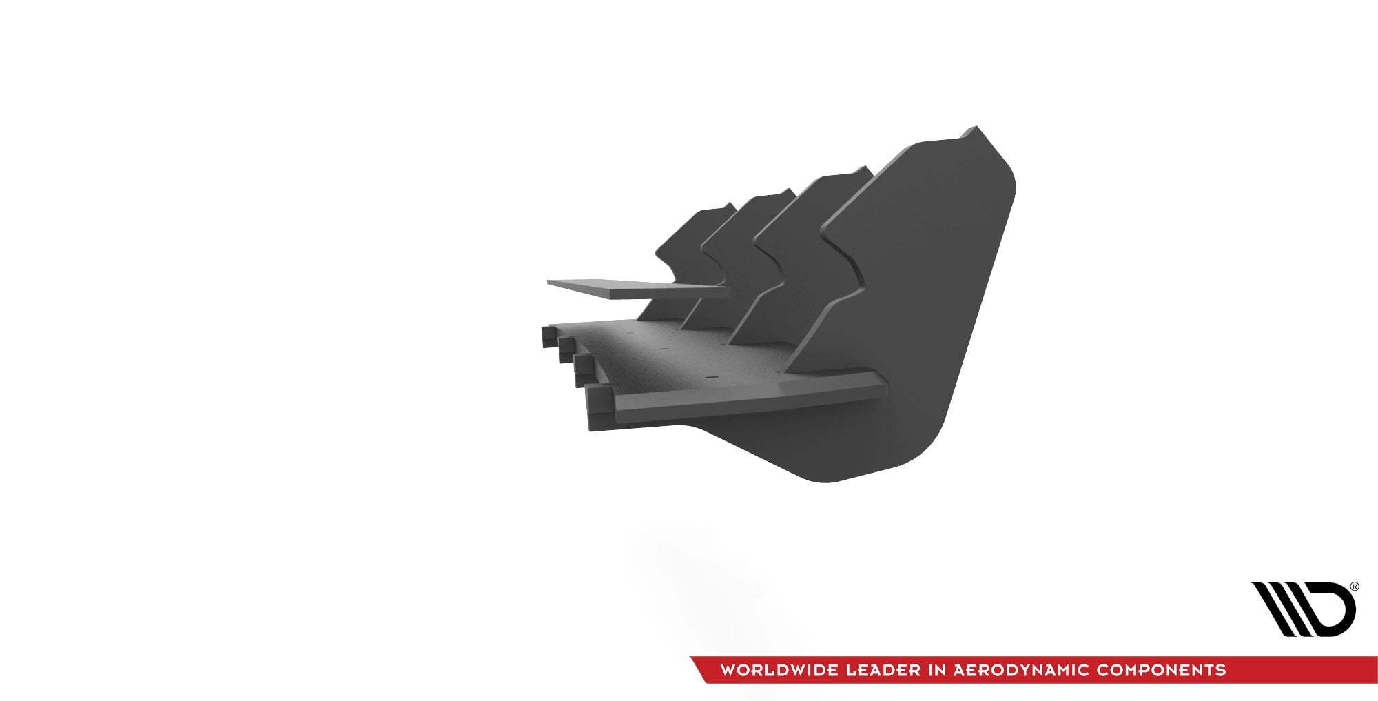 Maxton Design - Robuste Racing Diffusor für Volkswagen Golf R Mk7 Facelift - Aerowerk.