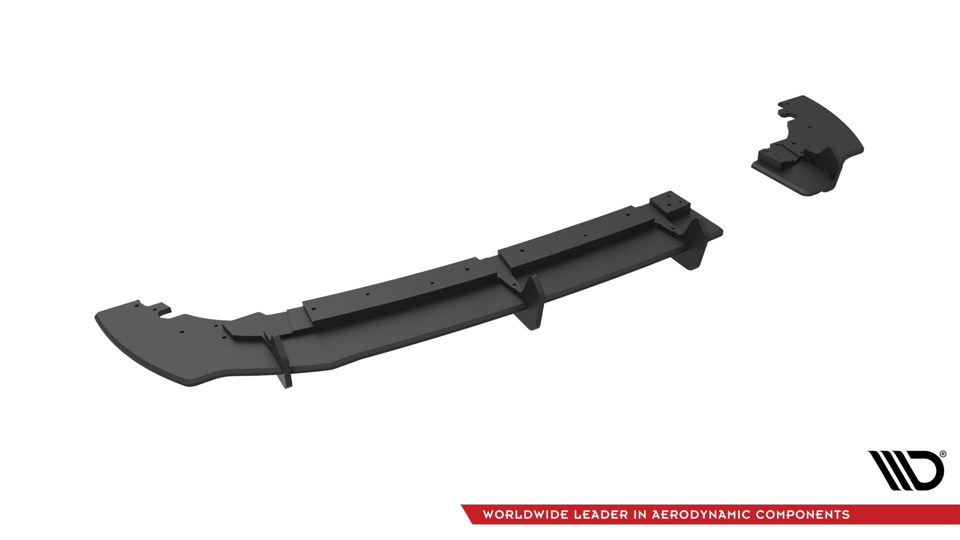 Maxton Design - Robuste Racing Diffusor Heck Ansatz für Ford Fiesta Mk8 ST - Aerowerk.