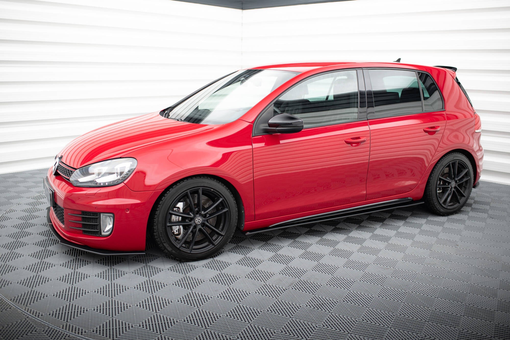 Maxton Design - Robuste Racing Seitenschweller Ansatz für für Volkswagen Golf GTI Mk6 - Aerowerk.