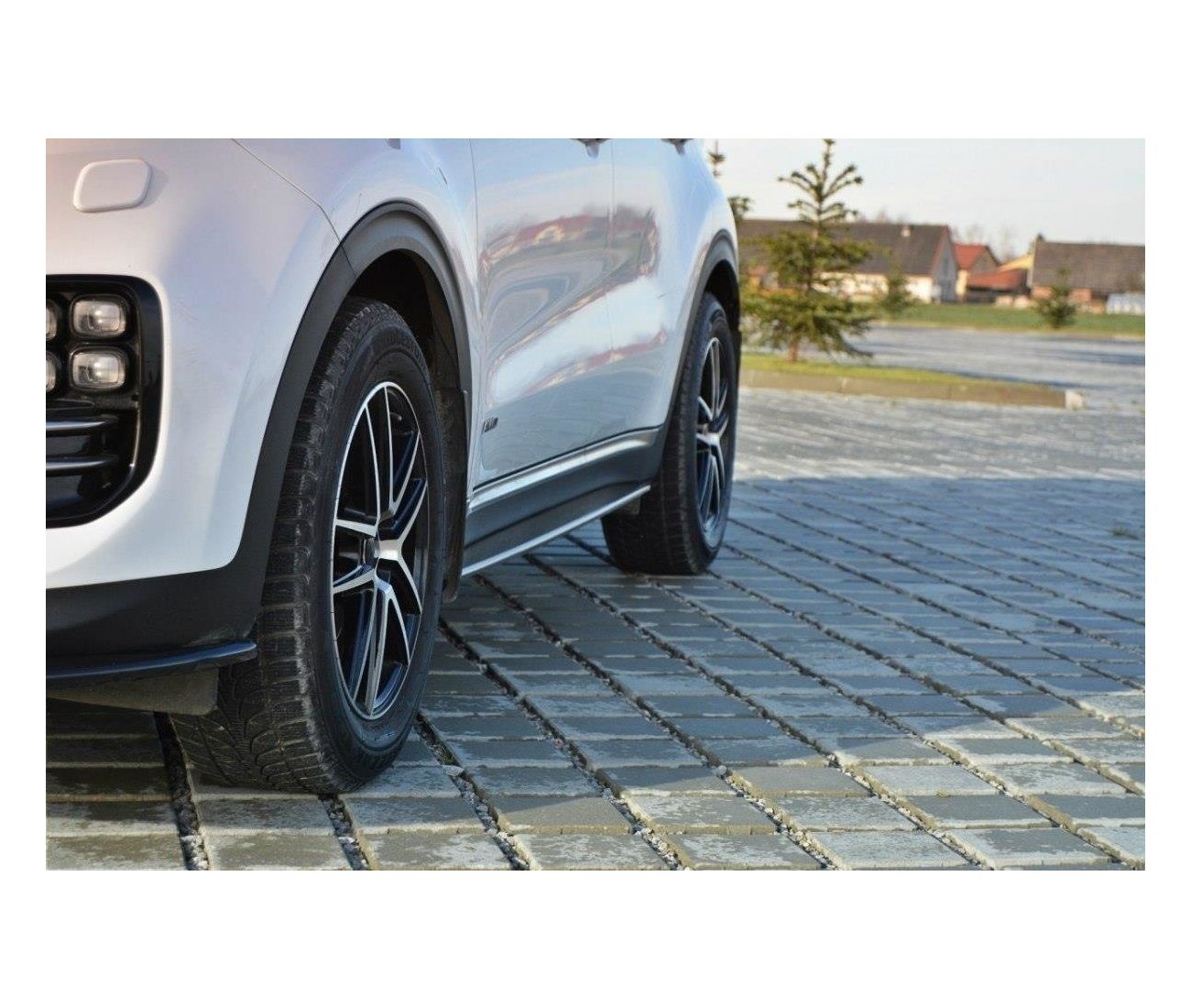 Seitenschweller Ansatz Cup Leisten für Kia Sportage GT-Line