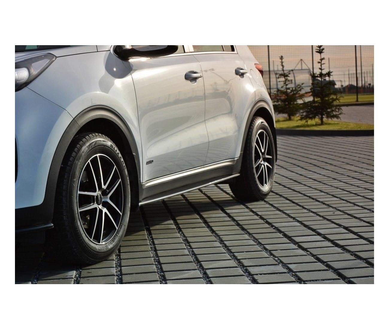 Seitenschweller Ansatz Cup Leisten für Kia Sportage GT-Line