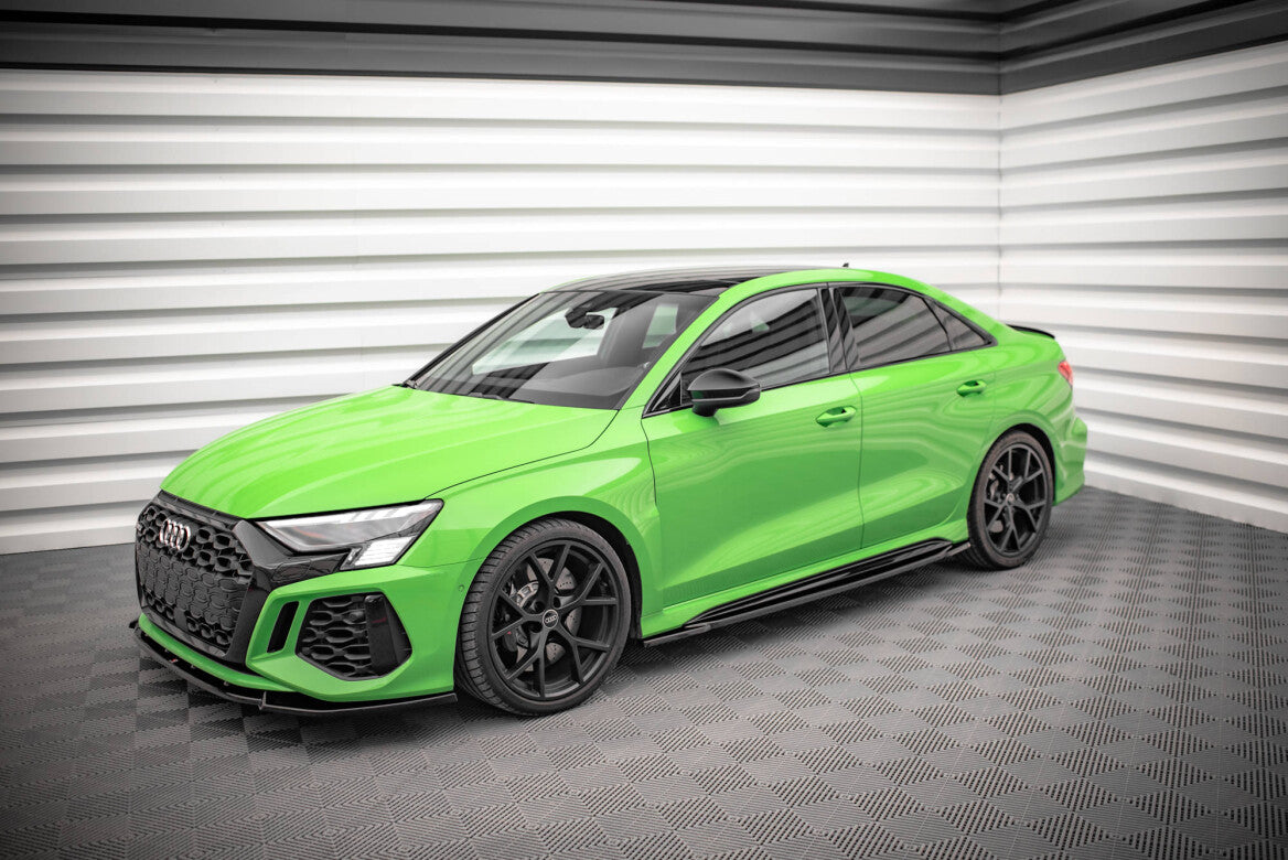 Seitenschweller Ansatz Cup Leisten für Audi RS3 Limousine 8Y - Aerowerk.