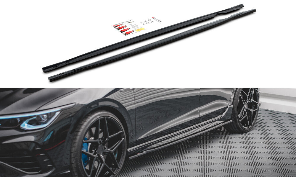 Seitenschweller Ansatz Cup Leisten für VW Golf R Mk8 - Aerowerk.