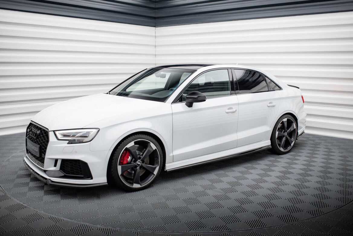 Seitenschweller Ansatz Cup Leisten V.2 für Audi RS3 Limousine 8V Facelift - Aerowerk.