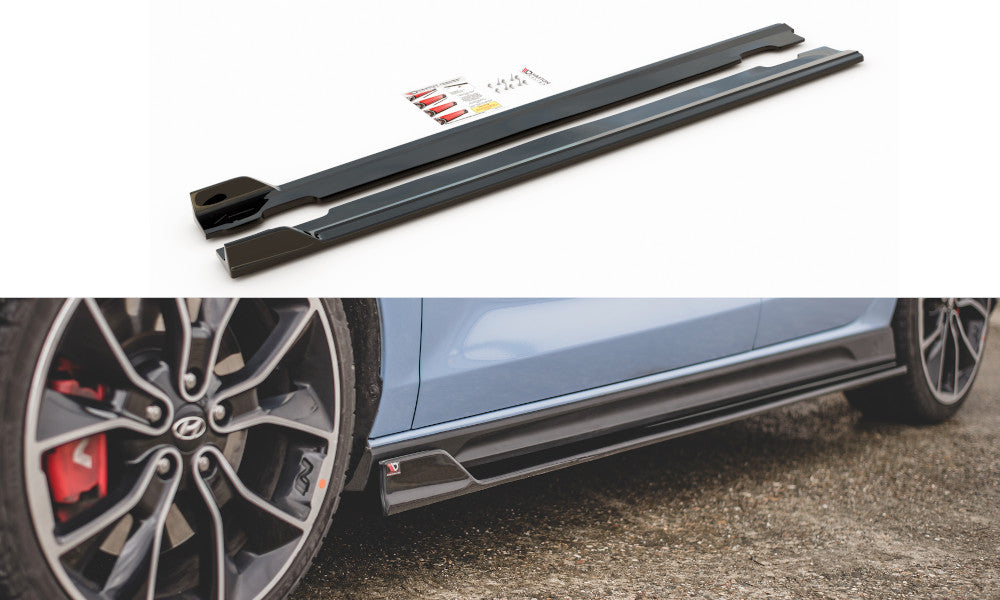 Seitenschweller Ansatz Cup Leisten V.5 für Hyundai I30 N + Facelift - Aerowerk.