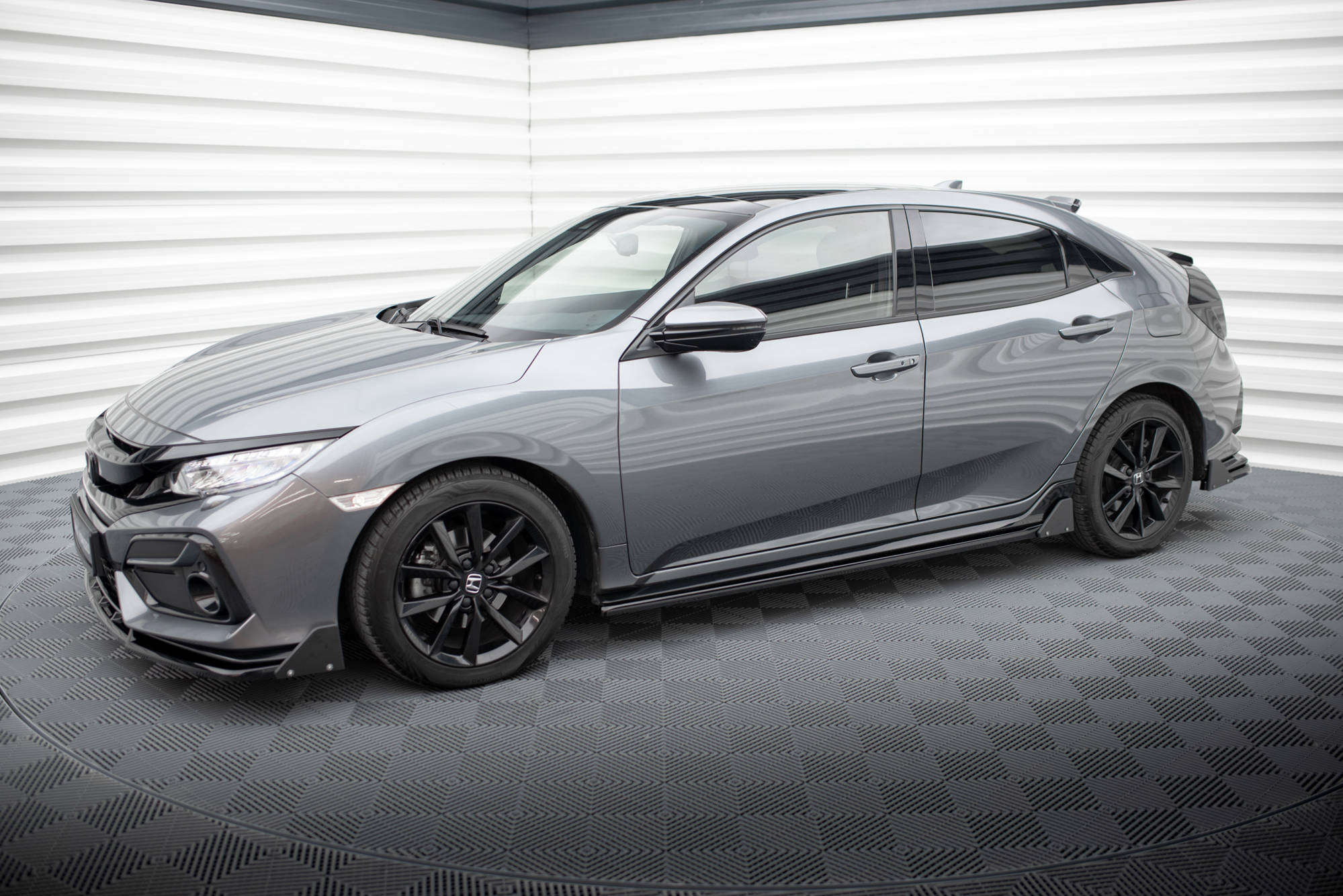 Maxton Design - Seitenschweller Ansatz + Flaps für Honda Civic Sport Mk 10 - Aerowerk.