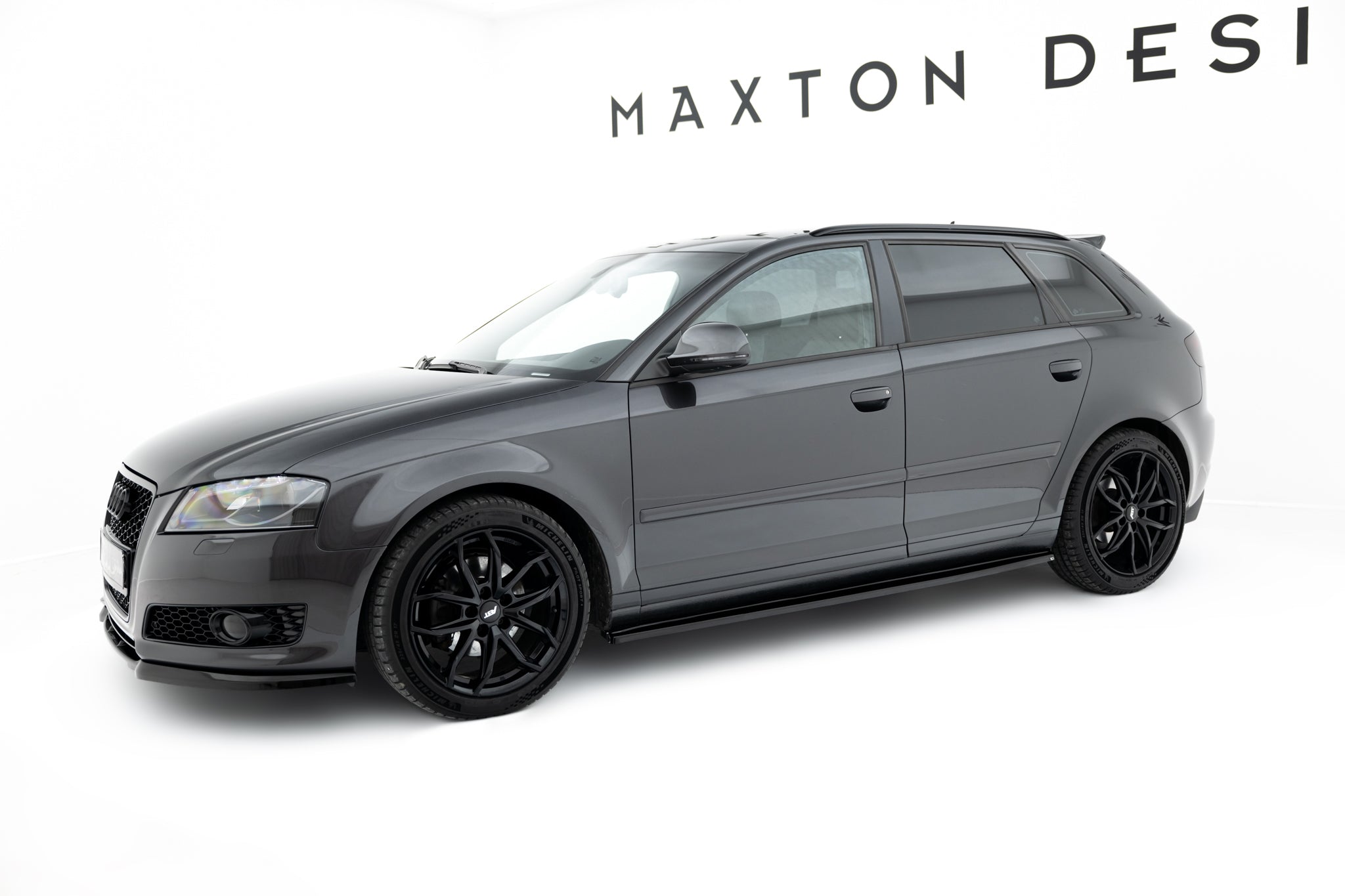 Maxton Design - Seitenschweller Ansatz für Audi A3 Sportback 8P / 8P Facelift - Aerowerk.