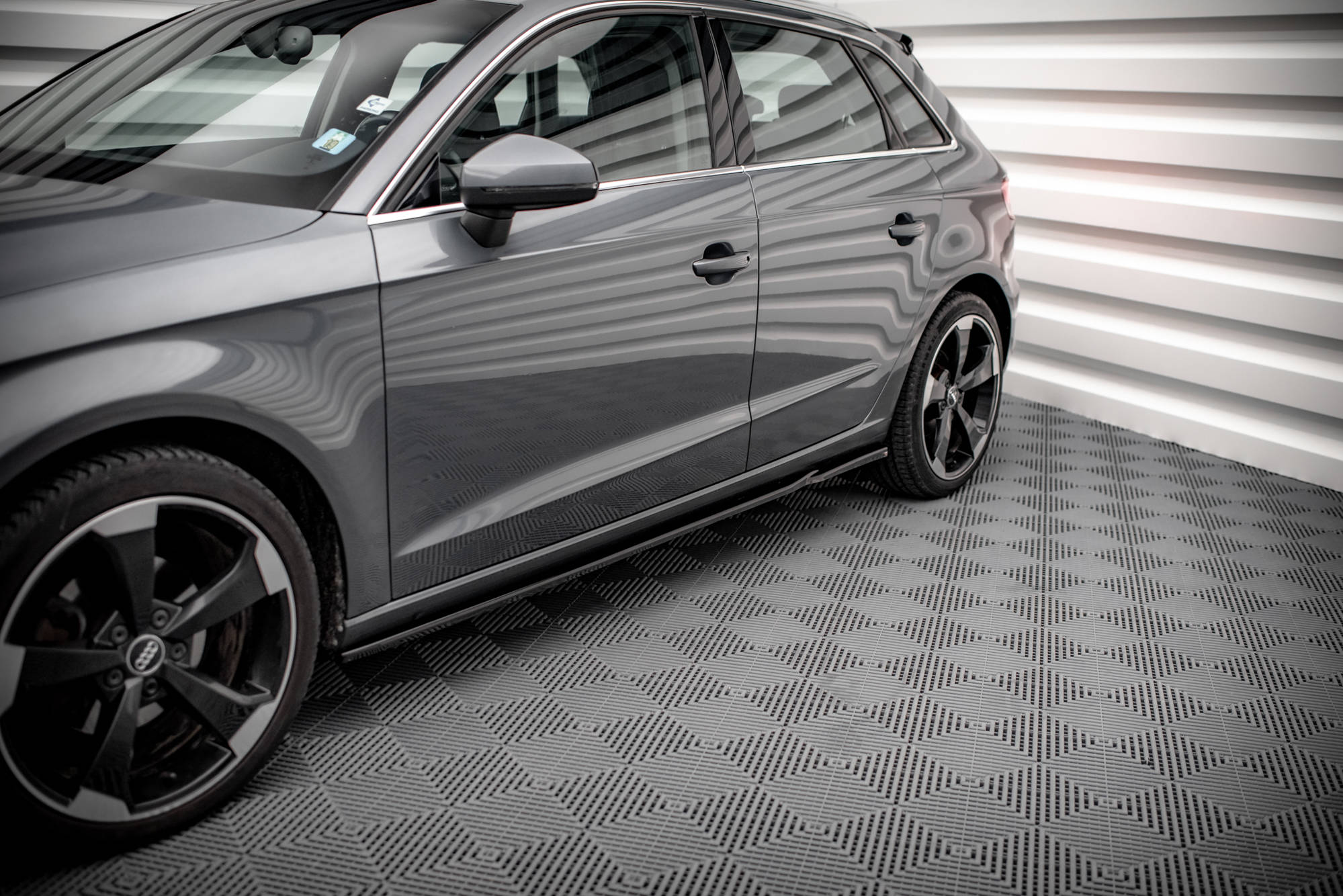 Maxton Design - Seitenschweller Ansatz für Audi A3 Sportback 8V - Aerowerk.