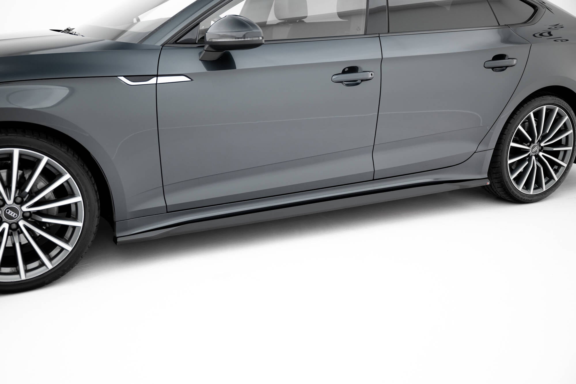 Maxton Design - Seitenschweller Ansatz für Audi A5 Sportback F5 Facelift - Aerowerk.