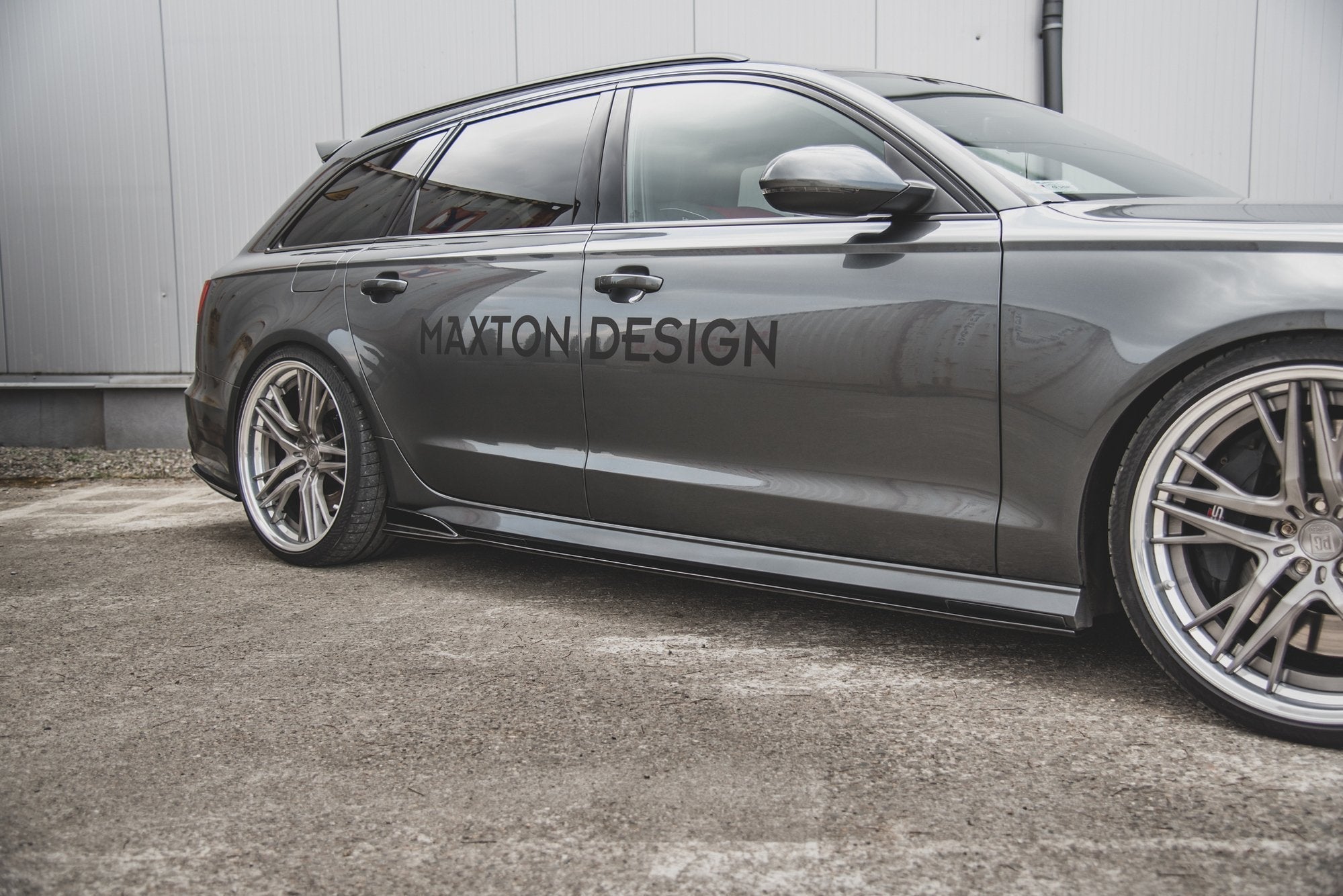 Maxton Design - Seitenschweller Ansatz für Audi A6 / A6 C7 S - line/ S6 C7 Facelift - Aerowerk.