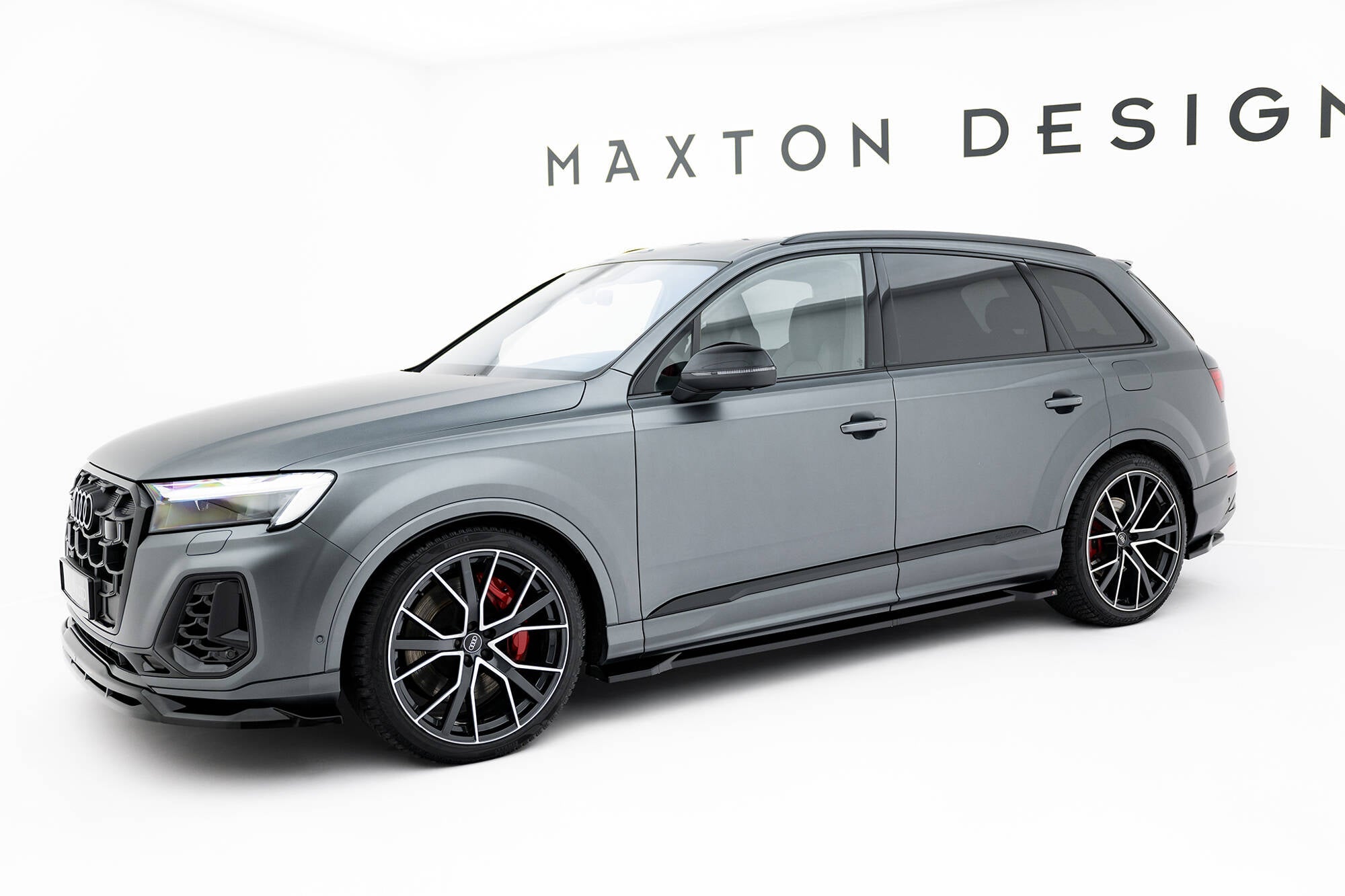 Maxton Design - Seitenschweller Ansatz für Audi Q7 S - Line / SQ7 Mk2 Facelift 2 - Aerowerk.