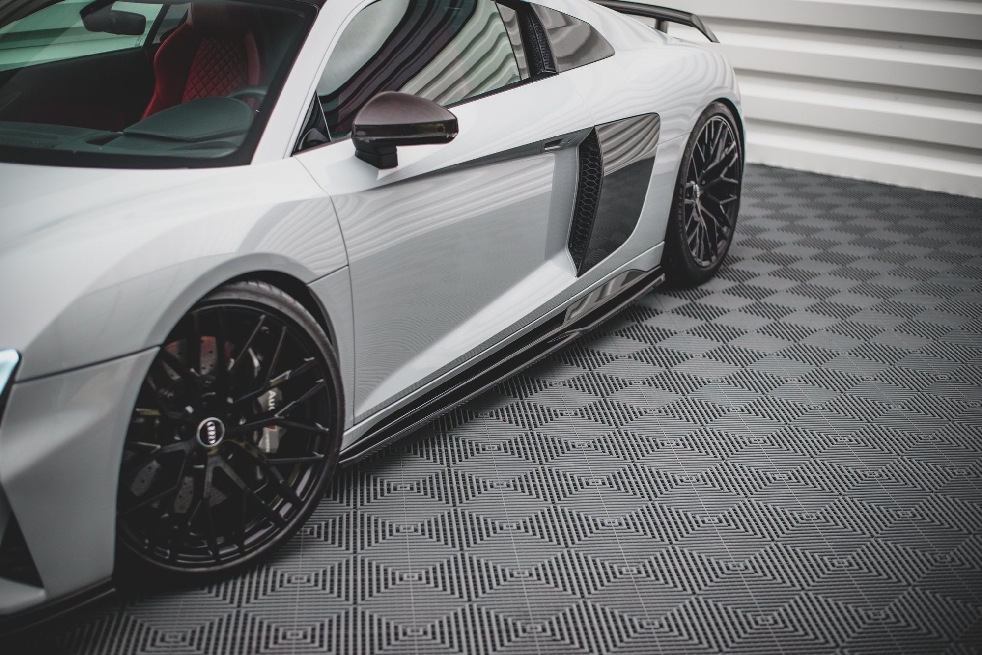 Maxton Design - Seitenschweller Ansatz für Audi R8 Mk2 Facelift - Aerowerk.