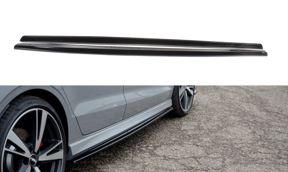 Maxton Design - Seitenschweller Ansatz für Audi RS3 8V FL Limousine - Aerowerk.