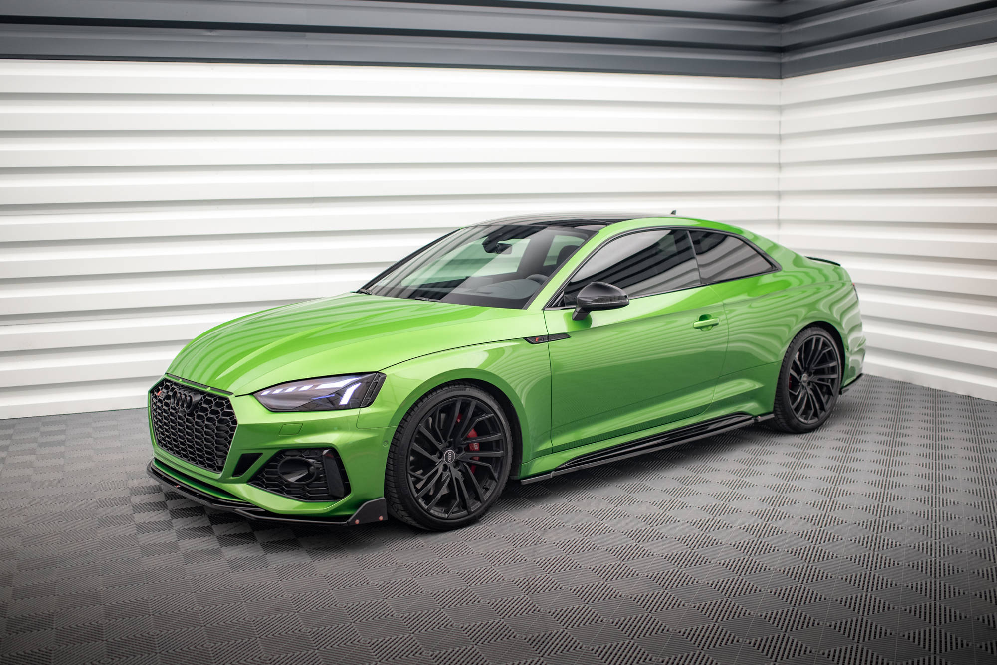 Maxton Design - Seitenschweller Ansatz für Audi RS5 Coupe F5 Facelift - Aerowerk.