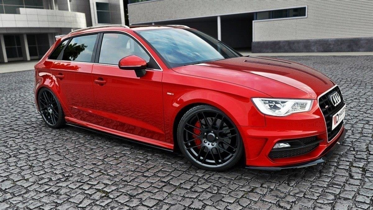 Maxton Design - Seitenschweller Ansatz für Audi S3 / A3 S - Line 8V / 8V FL Sportback - Aerowerk.
