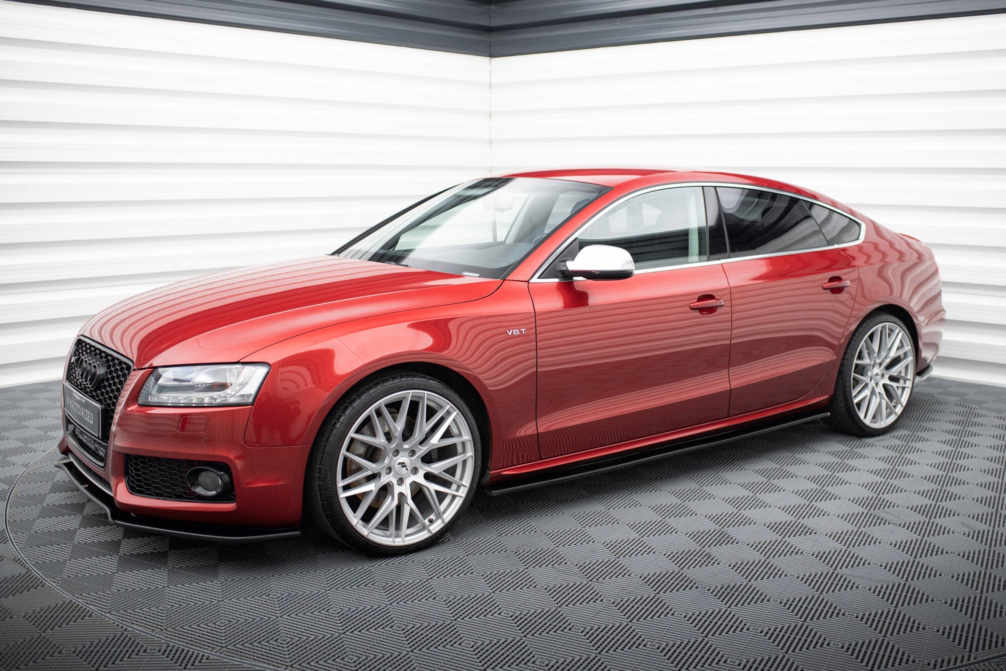 Maxton Design - Seitenschweller Ansatz für Audi S5 / A5 / A5 S - Line 8T / 8T FL Sportback - Aerowerk.