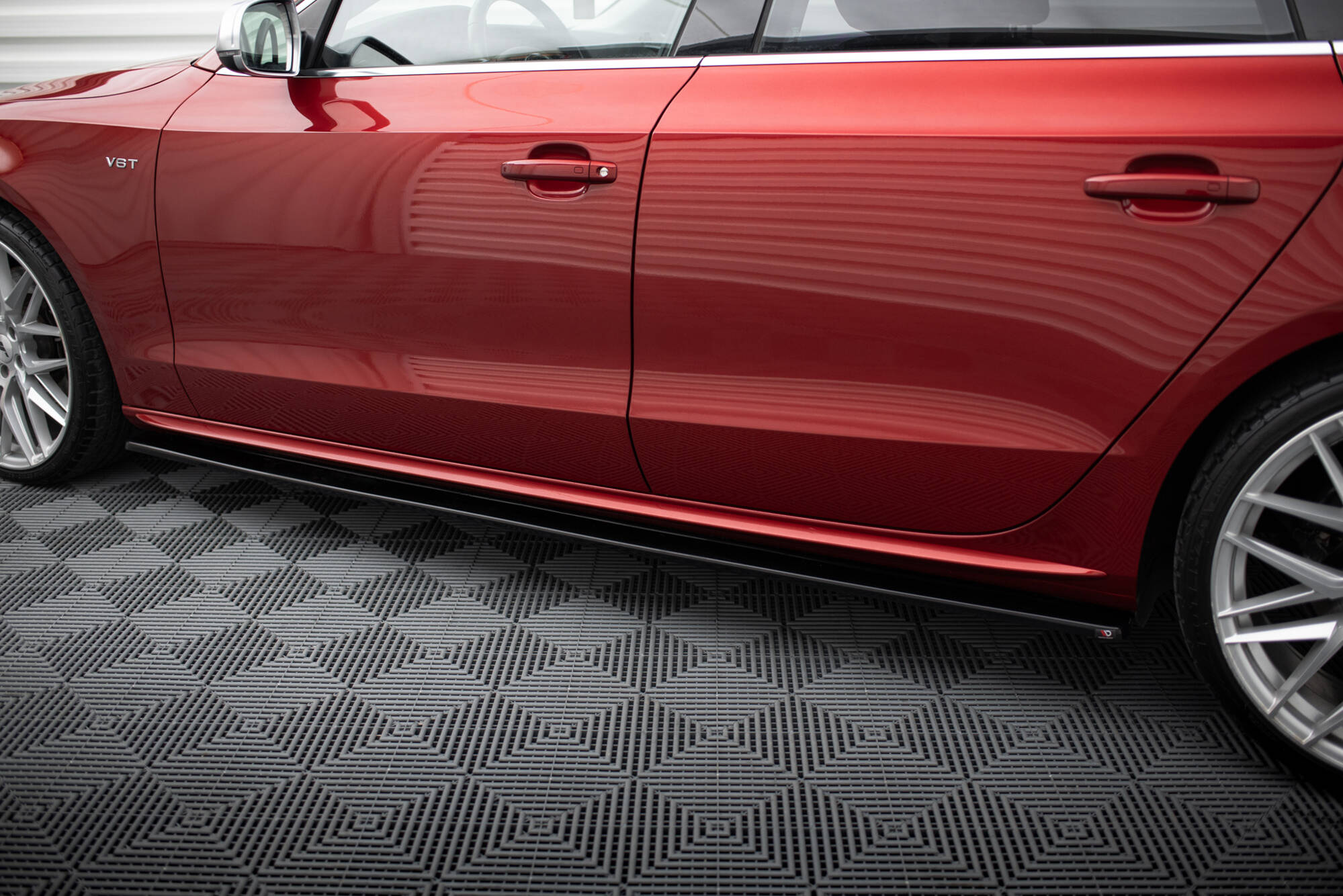 Maxton Design - Seitenschweller Ansatz für Audi S5 / A5 / A5 S - Line 8T / 8T FL Sportback - Aerowerk.