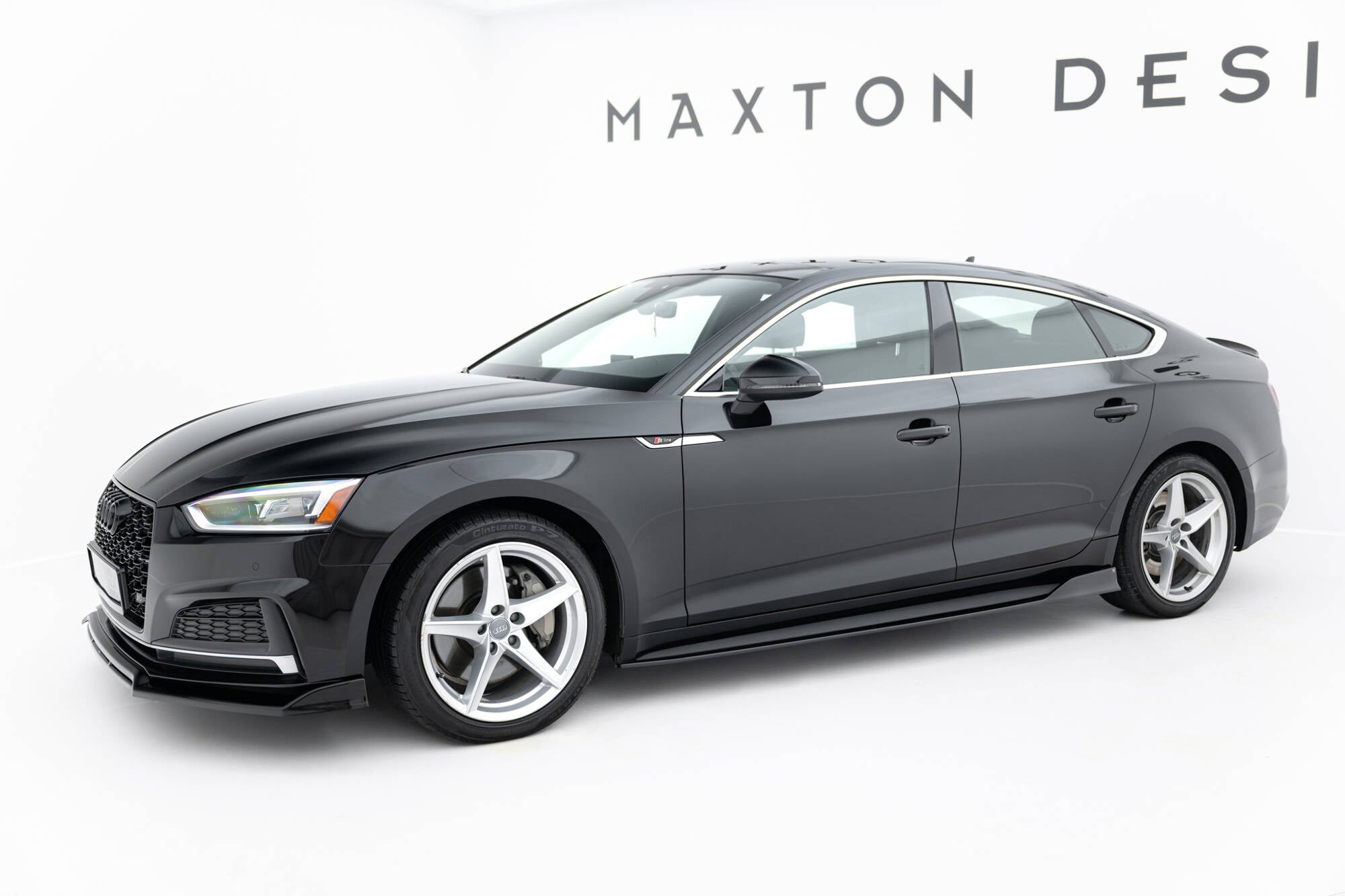 Maxton Design - Seitenschweller Ansatz für Audi S5 / A5 S - Line Sportback F5 - Aerowerk.