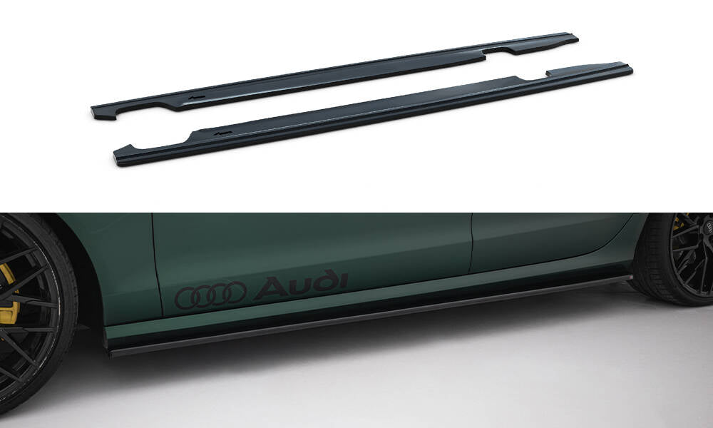 Maxton Design - Seitenschweller Ansatz für Audi S6 / A6 S - Line C7 - Aerowerk.