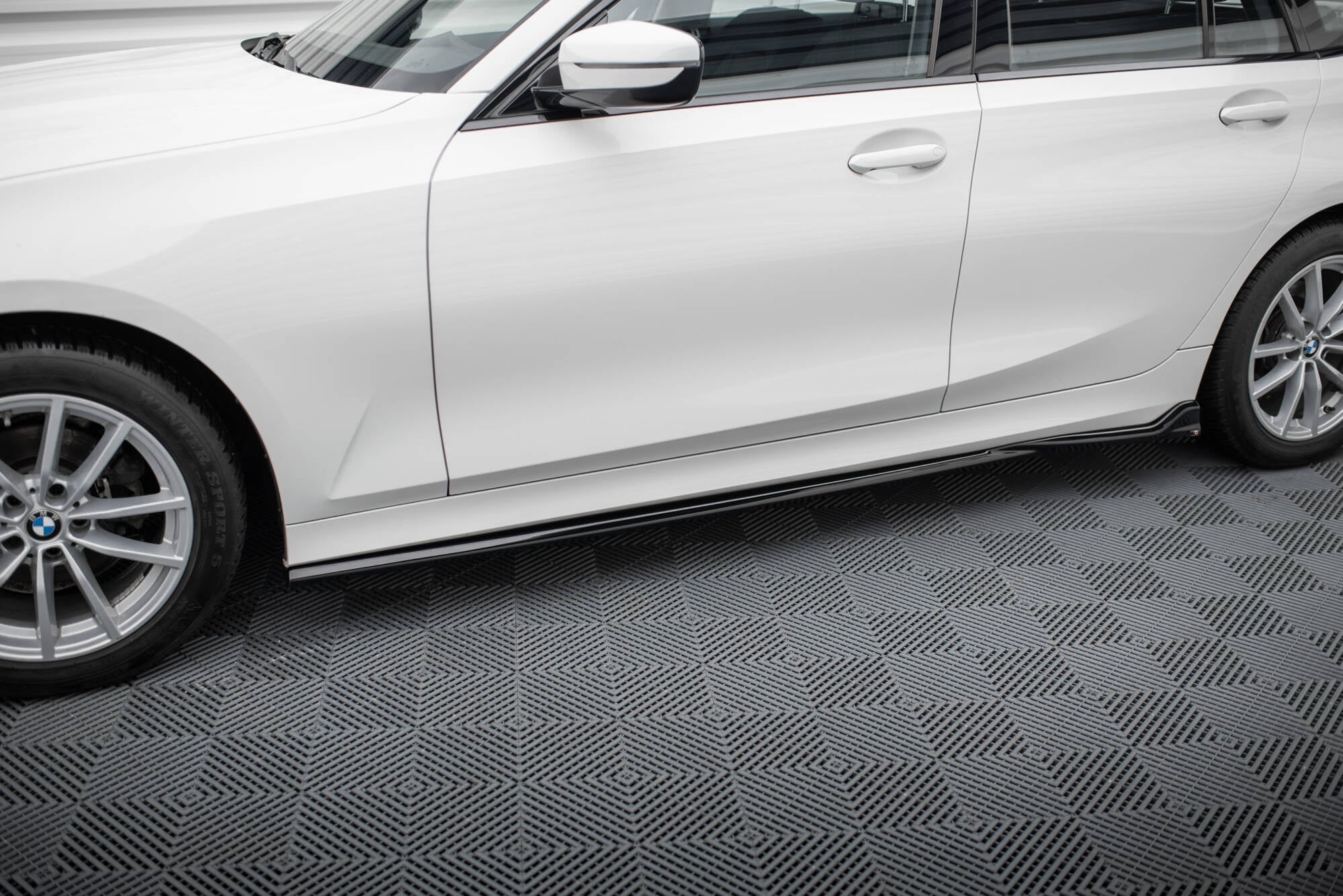 Maxton Design - Seitenschweller Ansatz für BMW 3er Limousine / Touring G20 / G21 Facelift - Aerowerk.
