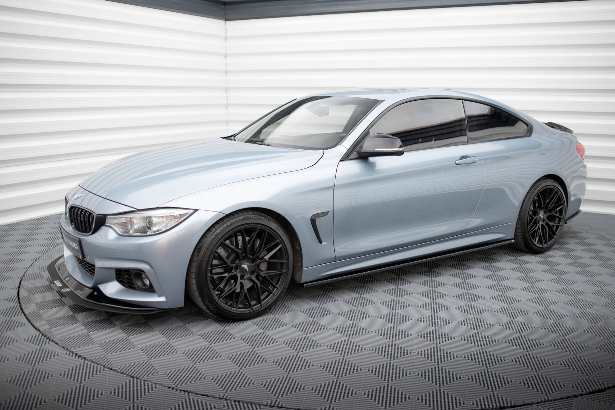 Maxton Design - Seitenschweller Ansatz für BMW 4er Coupe / Gran Coupe / Cabrio M - Paket F32 / F36 / F33 - Aerowerk.