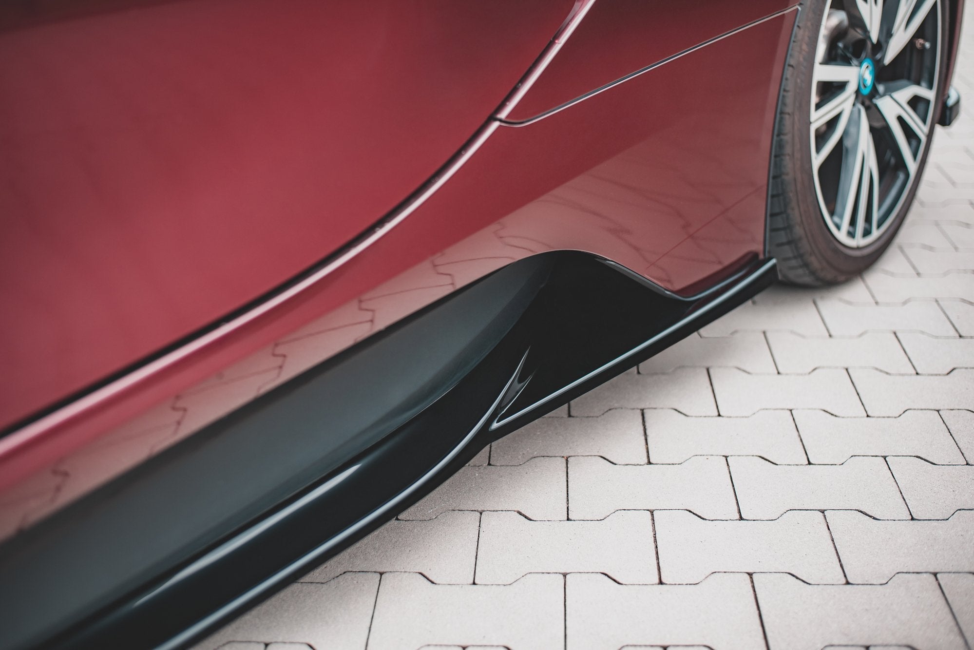Maxton Design - Seitenschweller Ansatz für BMW i8 - Aerowerk.