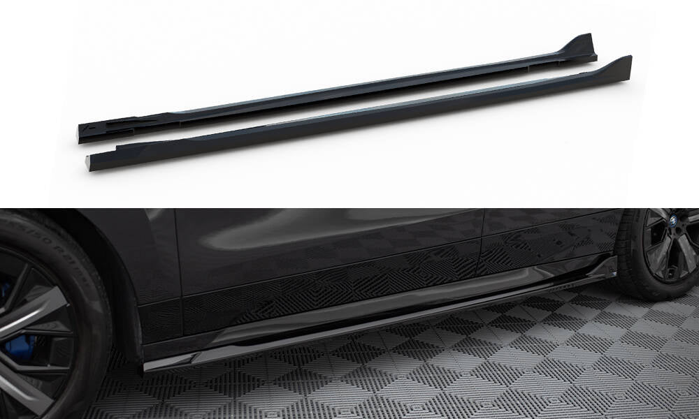 Maxton Design - Seitenschweller Ansatz für BMW iX M - Paket i20 / i20 Facelift - Aerowerk.