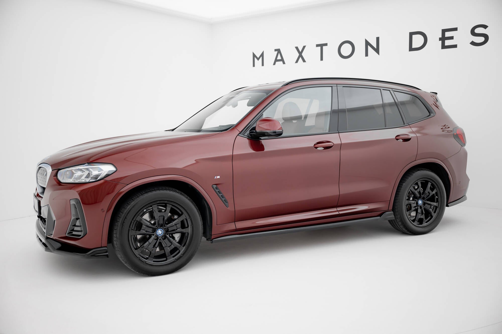 Maxton Design - Seitenschweller Ansatz für BMW iX3 M - Paket G08 Facelift - Aerowerk.