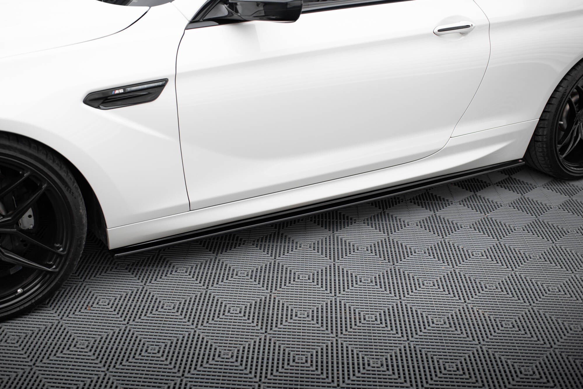 Maxton Design - Seitenschweller Ansatz für BMW M6 / 6 M - Paket Coupe / Cabriolet F06 / F13 / F12 - Aerowerk.