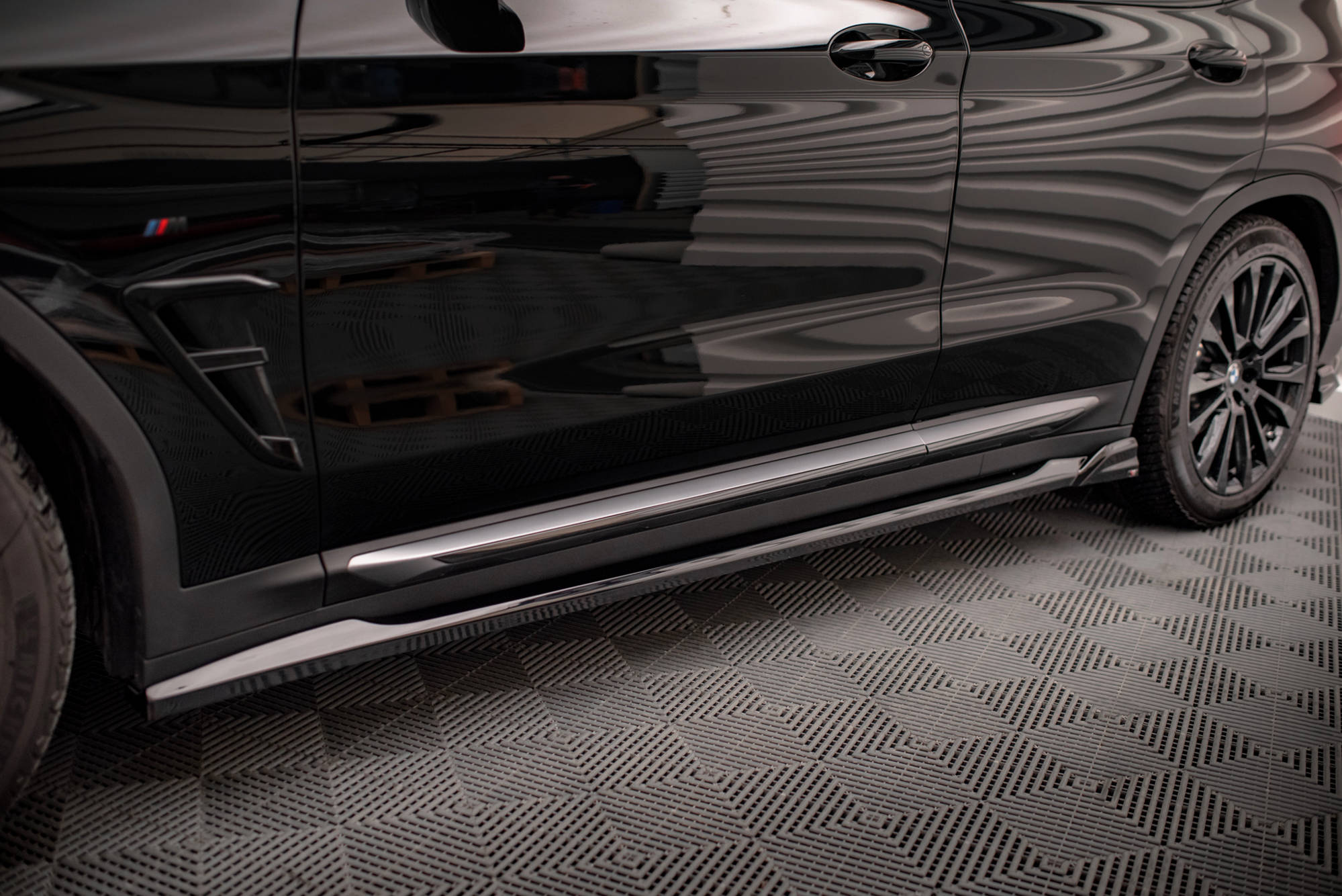 Maxton Design - Seitenschweller Ansatz für BMW X3 G01 - Aerowerk.