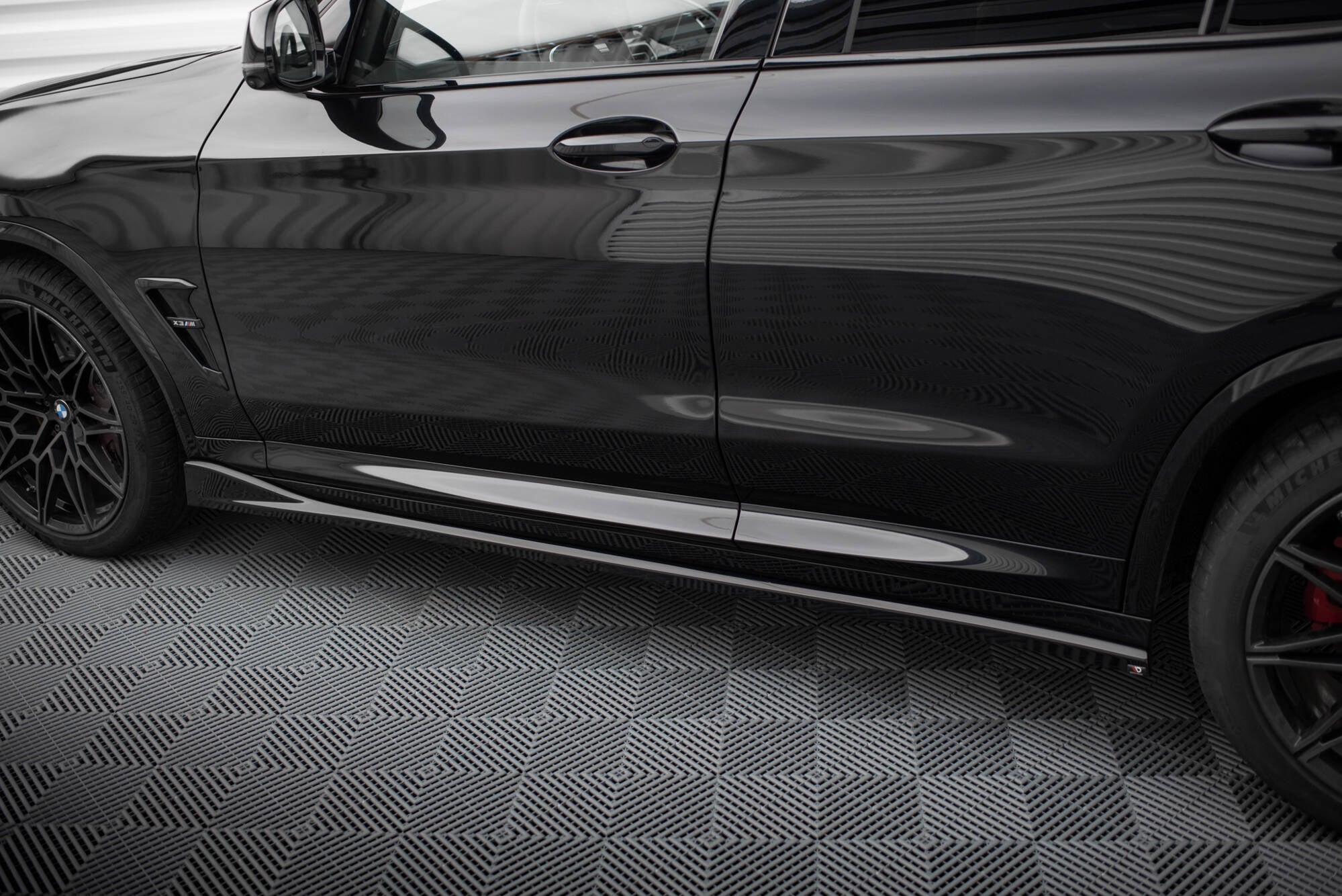 Maxton Design - Seitenschweller Ansatz für BMW X3 M F97 / F97 Facelift - Aerowerk.