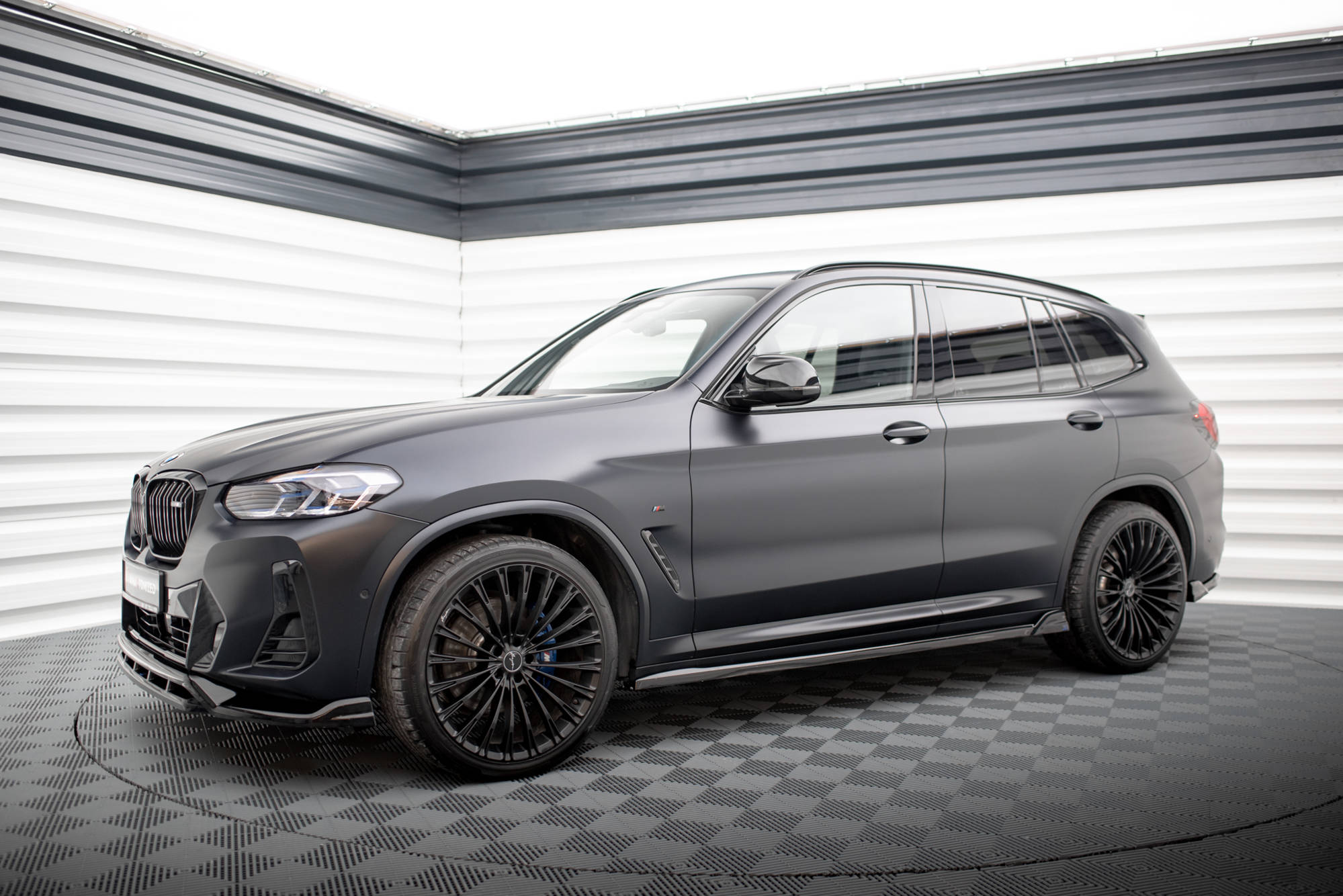Maxton Design - Seitenschweller Ansatz für BMW X3 M - Paket G01 Facelift - Aerowerk.
