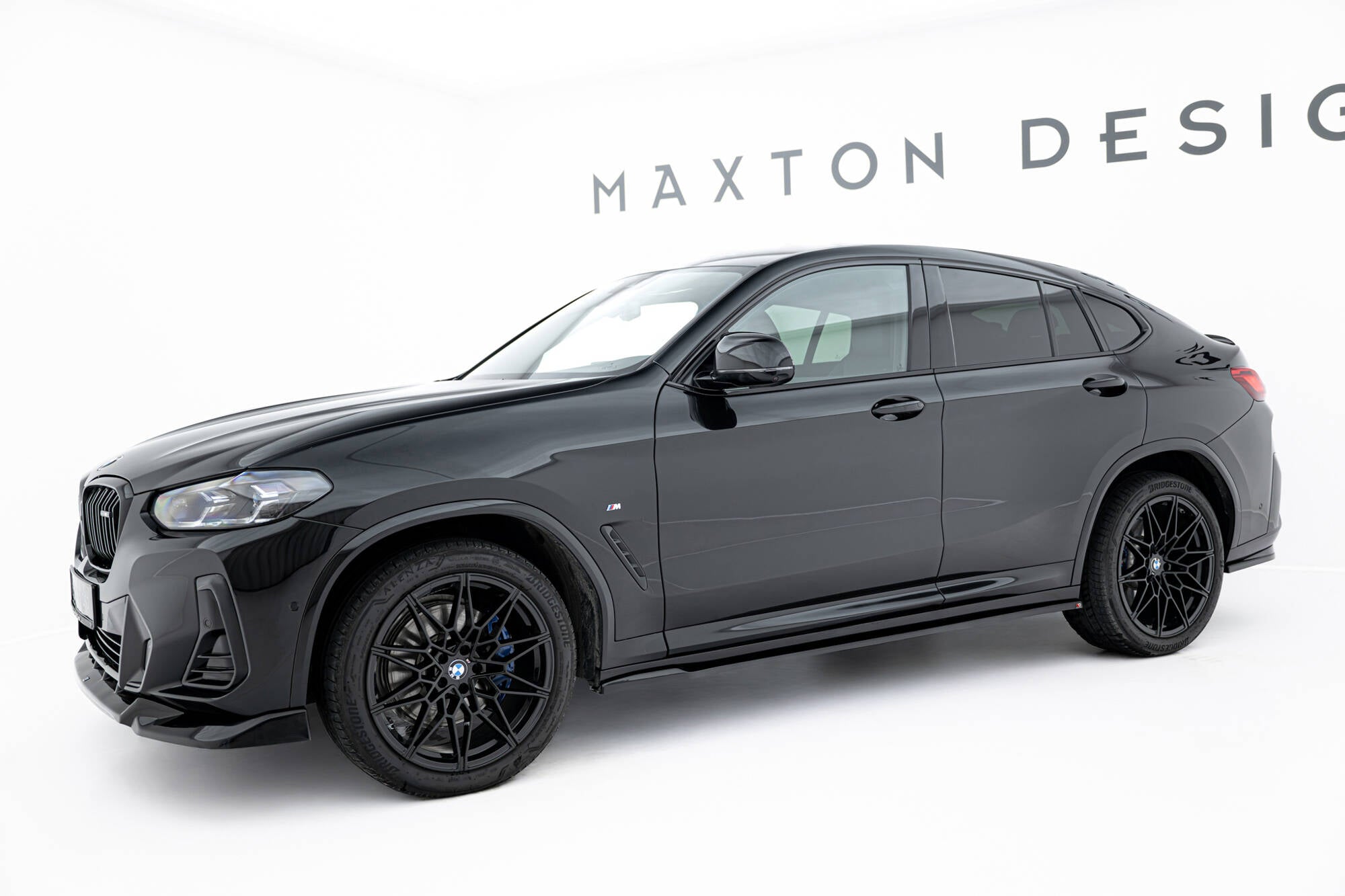 Maxton Design - Seitenschweller Ansatz für BMW X4 M - Paket G02 Facelift - Aerowerk.