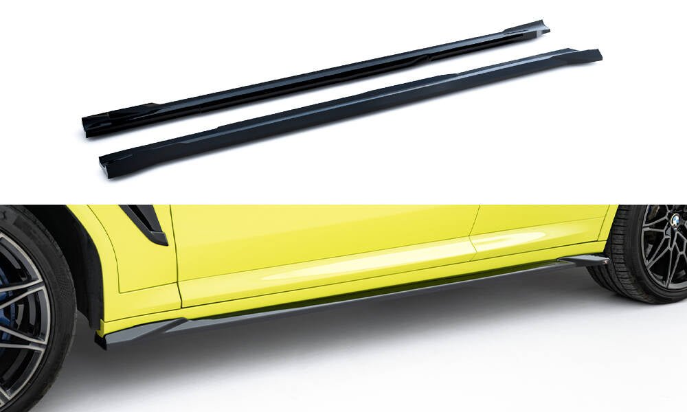 Maxton Design - Seitenschweller Ansatz für BMW X4M F98 Facelift - Aerowerk.