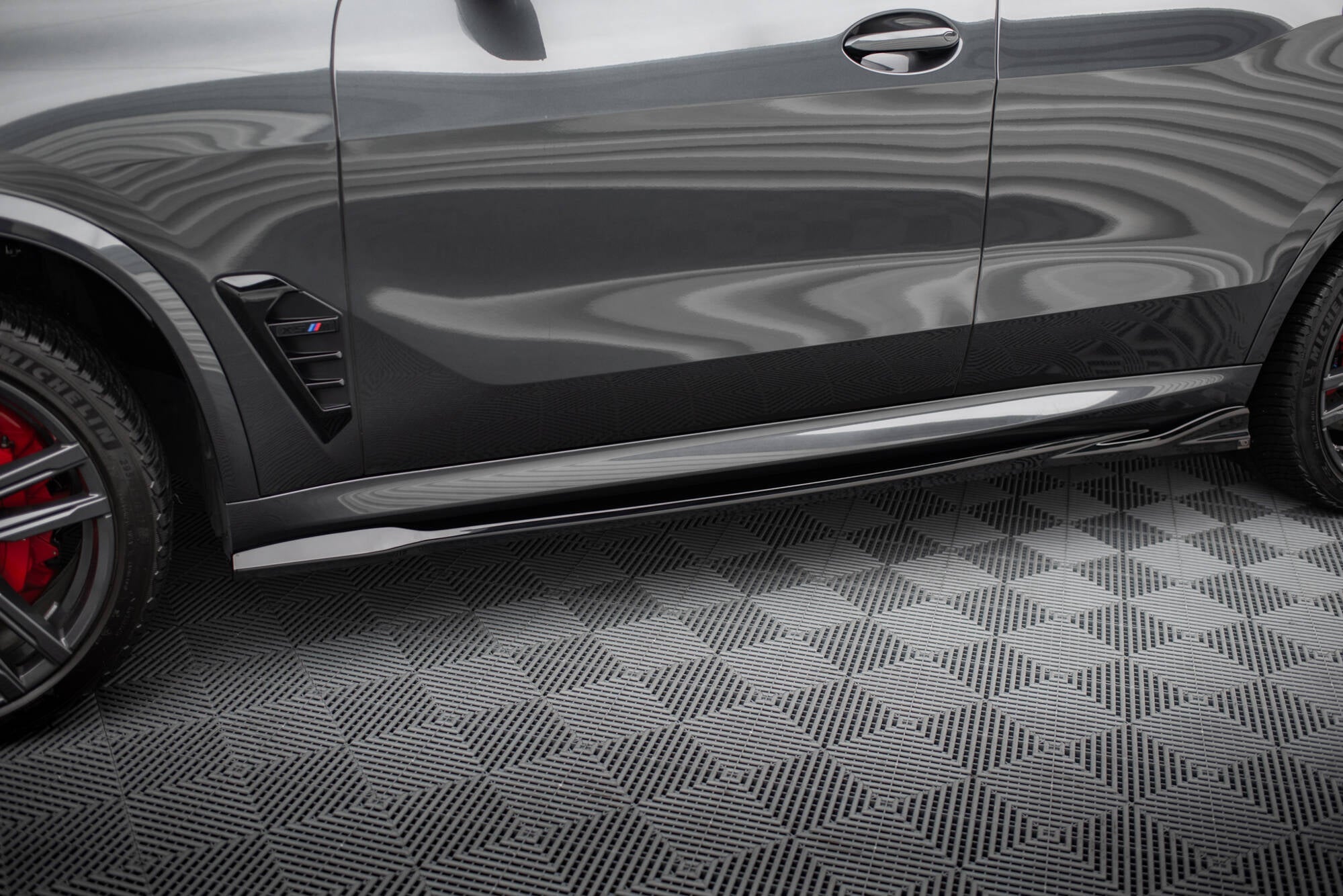 Maxton Design - Seitenschweller Ansatz für BMW X5 M F95 Facelift - Aerowerk.