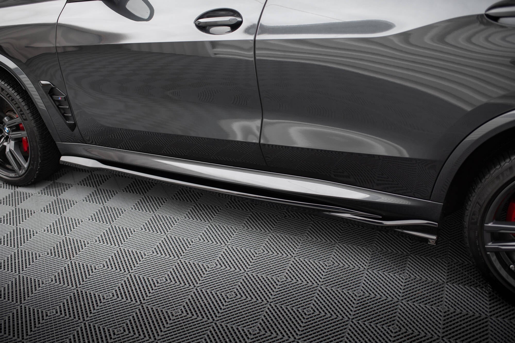 Maxton Design - Seitenschweller Ansatz für BMW X5 M F95 Facelift - Aerowerk.