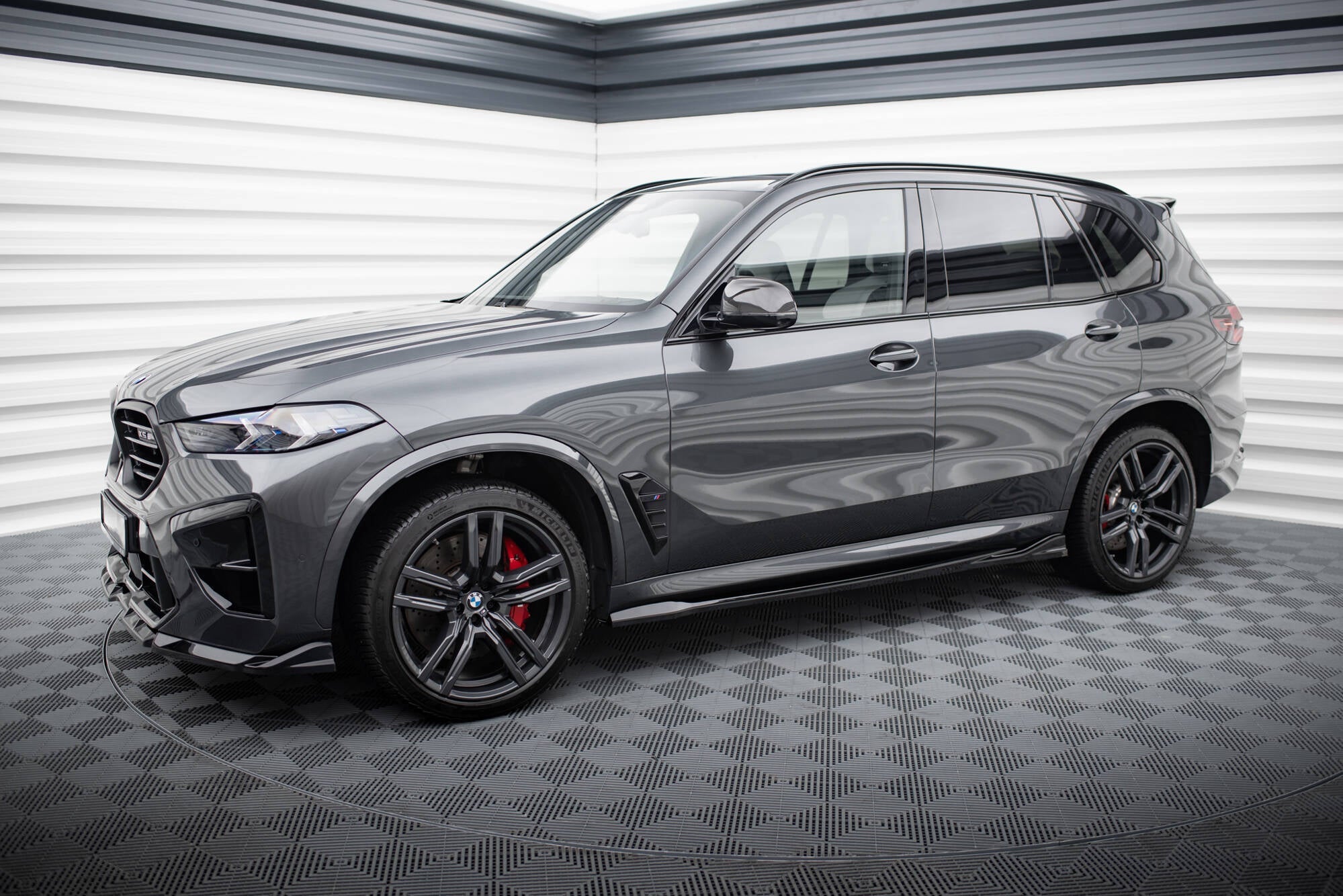 Maxton Design - Seitenschweller Ansatz für BMW X5 M F95 Facelift - Aerowerk.