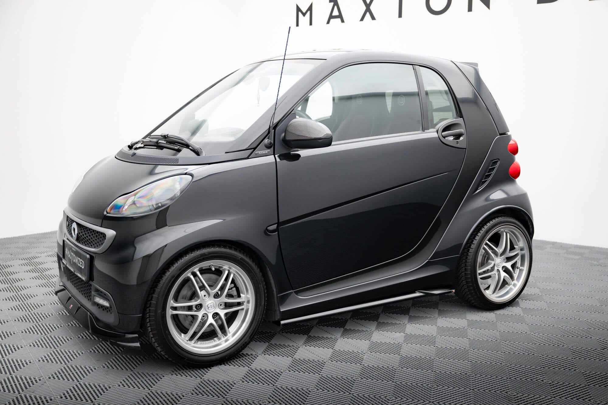 Maxton Design - Seitenschweller Ansatz für Brabus Smart Fortwo C451 Facelift - Aerowerk.