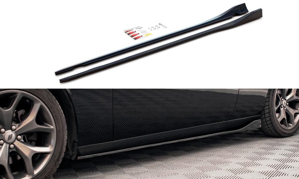 Maxton Design - Seitenschweller Ansatz für Dodge Challenger GT Mk3 Facelift - Aerowerk.