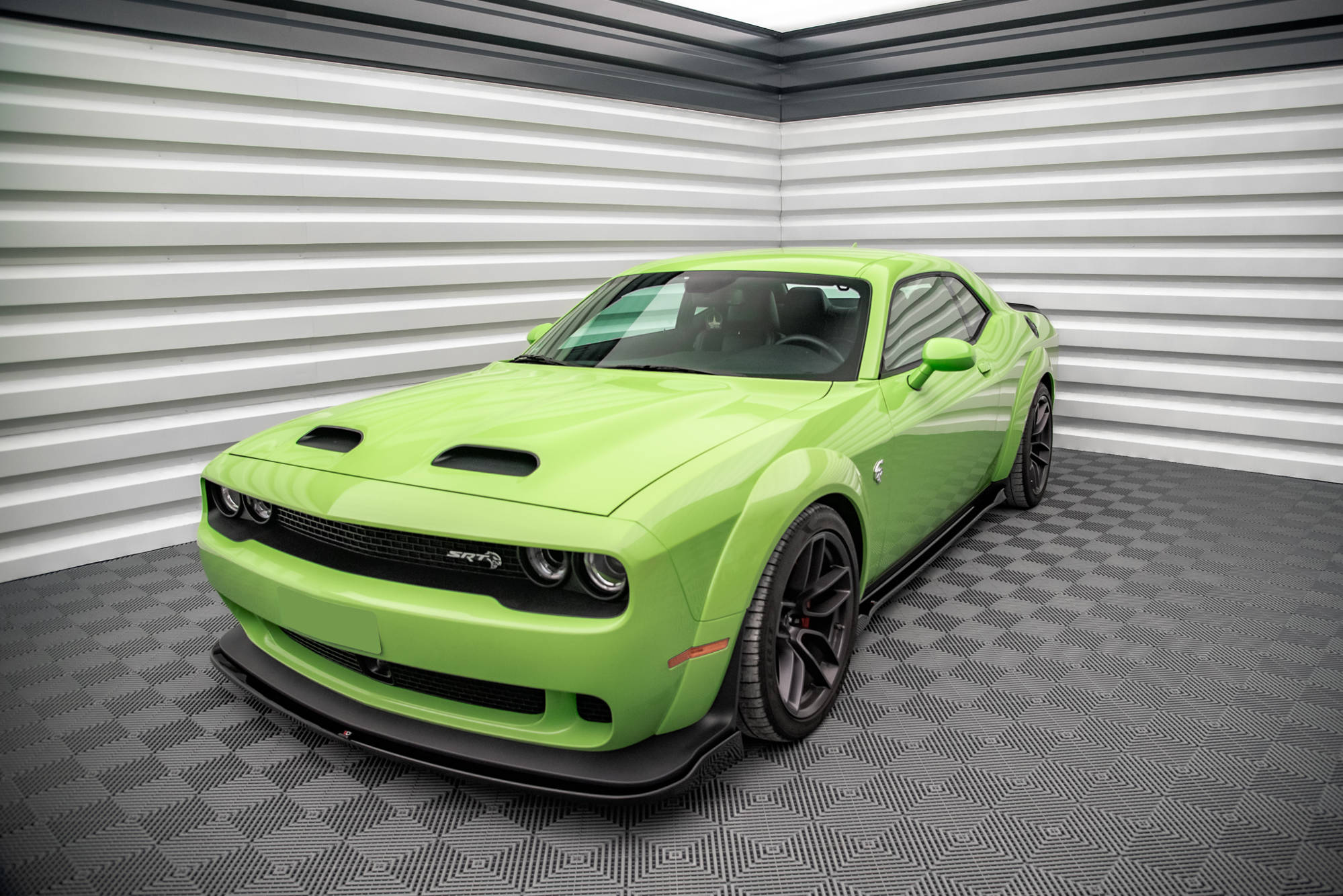 Maxton Design - Seitenschweller Ansatz für Dodge Challenger SRT Hellcat Widebody Mk3 - Aerowerk.
