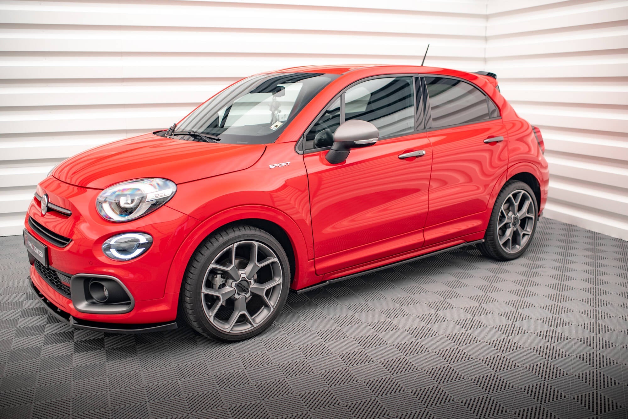 Maxton Design - Seitenschweller Ansatz für Fiat 500X Sport Mk1 Facelift - Aerowerk.
